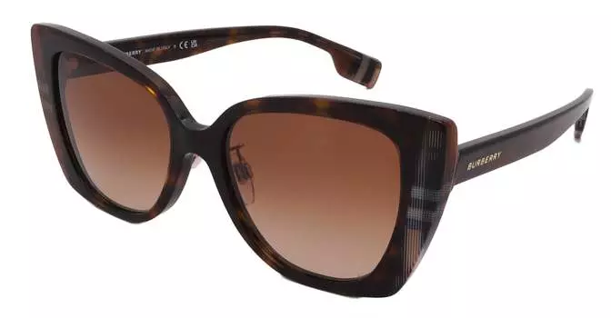 Женские солнцезащитные очки Burberry, коричневый
