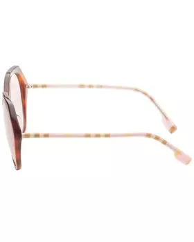 Женские солнцезащитные очки Burberry Vanessa 57 мм, коричневый