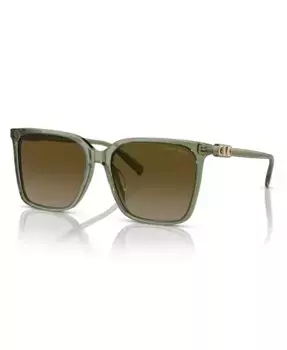 Женские солнцезащитные очки Canberra, градиентные MK2197 Michael Kors, зеленый