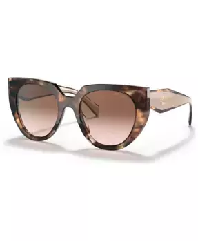 Женские солнцезащитные очки Cat Eye, модель PR 14WS PRADA, коричневый
