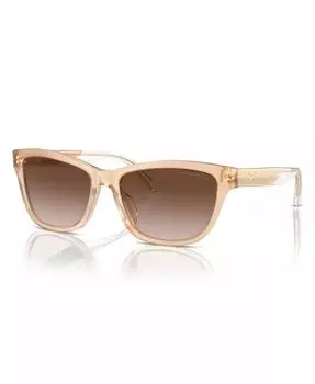 Женские солнцезащитные очки, Ea4227U Emporio Armani, коричневый