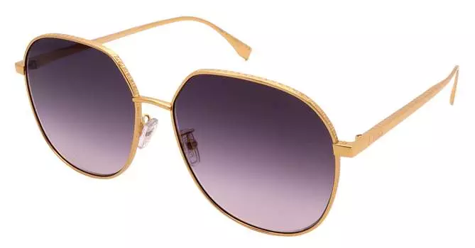 Женские солнцезащитные очки Fendi, золотой