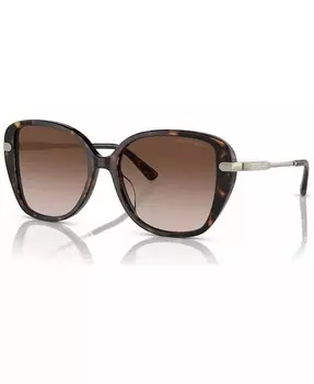 Женские солнцезащитные очки Flatiron, MK2185 Michael Kors, коричневый