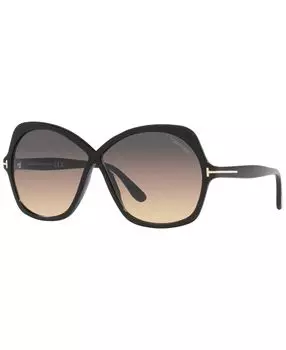 Женские солнцезащитные очки, FT1013 Tom Ford, черный
