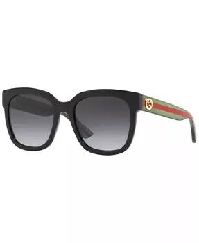 Женские солнцезащитные очки, GG0034SN Gucci, черный