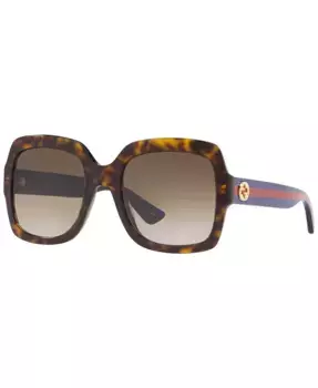 Женские солнцезащитные очки, GG0036SN Gucci, коричневый
