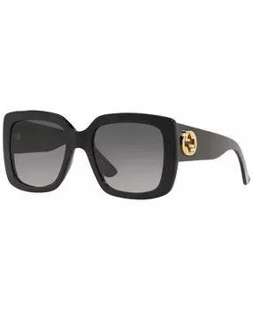 Женские солнцезащитные очки, GG0141SN Gucci, черный