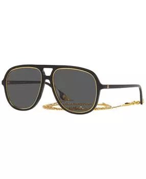 Женские солнцезащитные очки, GG1077S 57 Gucci, черный
