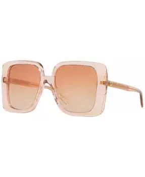 Женские солнцезащитные очки GG1314S, зеркальные Gucci, розовый