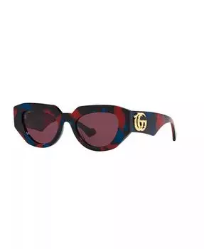 Женские солнцезащитные очки, GG1421S Gucci, коричневый