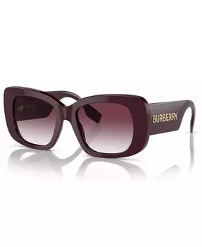 Женские солнцезащитные очки, градиент BE4410 Burberry, красный