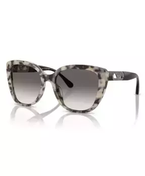 Женские солнцезащитные очки, градиентные EA4214U Emporio Armani, мультиколор