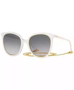 Женские солнцезащитные очки Gucci, белый