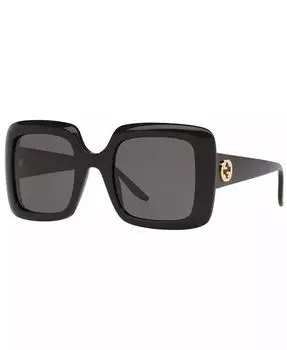 Женские солнцезащитные очки Gucci, черный