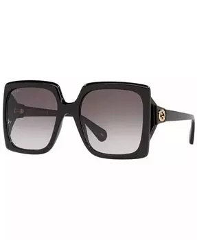 Женские солнцезащитные очки Gucci, черный