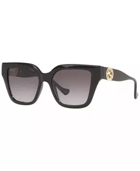 Женские солнцезащитные очки Gucci, черный
