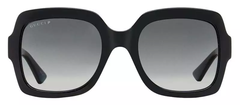 Женские солнцезащитные очки Gucci поляризованные GG1337S цвет 002 черные 54 мм