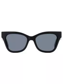 Женские солнцезащитные очки Gucci прямоугольной формы GG1133S цвет 001 Черные 52 мм