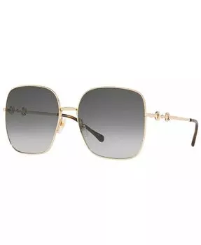 Женские солнцезащитные очки Gucci, золотой