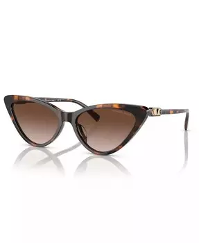 Женские солнцезащитные очки Harbour Island, градиент MK2195 Michael Kors, коричневый