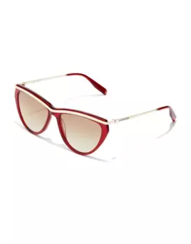 Женские солнцезащитные очки Hawkers BOW в виде бабочки красного цвета, красный
