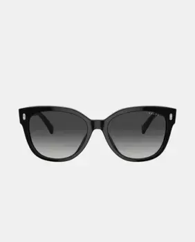 Женские солнцезащитные очки из ацетата кошачий глаз цвета гавана Ralph by Ralph Lauren, чёрный