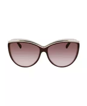 Женские солнцезащитные очки из ацетата Longchamp, коричневый