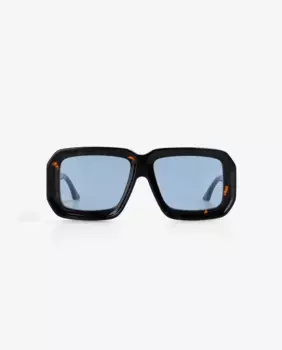 Женские солнцезащитные очки из ацетата в форме бабочки Scalpers, черный