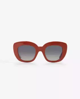 Женские солнцезащитные очки из ацетата в толстой оправе Scalpers, оранжевый