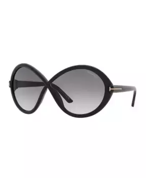 Женские солнцезащитные очки, Jada Tom Ford, черный