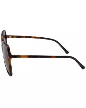 Женские солнцезащитные очки Jimmy Choo FEDE/S 59 мм, коричневый