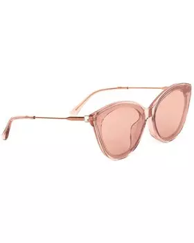 Женские солнцезащитные очки Jimmy Choo Vic/F/SK 64 мм, коричневый