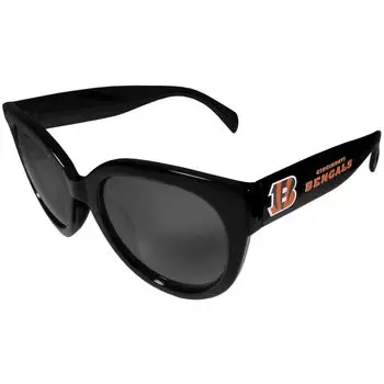 Женские солнцезащитные очки «кошачий глаз» Cincinnati Bengals