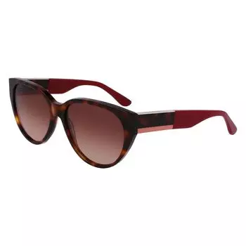 Женские солнцезащитные очки Lacoste из ацетата, коричневый