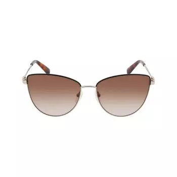 Женские солнцезащитные очки Longchamp Metal, золотой
