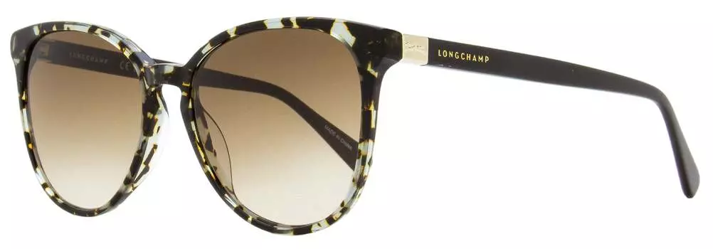 Женские солнцезащитные очки Longchamp Tea Cup LO647S 228 Aqua Havana 53 мм