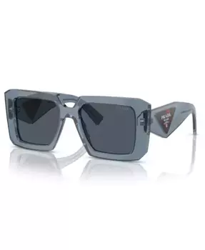 Женские солнцезащитные очки Low Bridge Square, модель PR 23YSF PRADA, серый