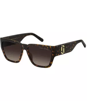 Женские солнцезащитные очки Marc Jacobs 646S Square Havana, коричневый