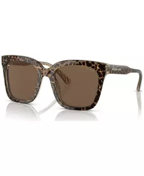 Женские солнцезащитные очки, MK216352-X Michael Kors, коричневый