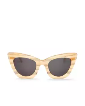 Женские солнцезащитные очки Mr Boho в разноцветной ацетатной оправе и классическими линзами