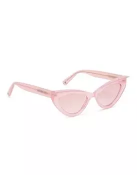 Женские солнцезащитные очки PHILIPP PLEIN, цвет nickel/pink/mirror/pink