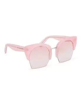 Женские солнцезащитные очки PHILIPP PLEIN, цвет pink/pink/mirror/pink