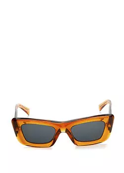 Женские солнцезащитные очки Prada, оранжевый