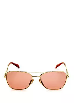 Женские солнцезащитные очки Prada, золотой