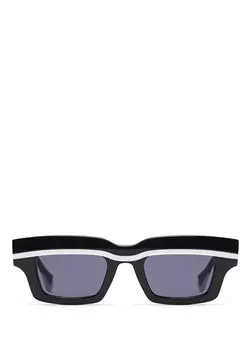 Женские солнцезащитные очки прямоугольной формы Contrast 0 Gigi Studios, черный