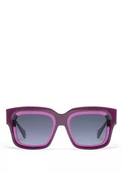 Женские солнцезащитные очки прямоугольной формы Dazzle 6823 6 Gigi Studios, фиолетовый
