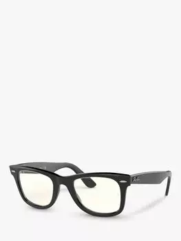 Женские солнцезащитные очки Ray-Ban RB2140 прямоугольной формы, черные