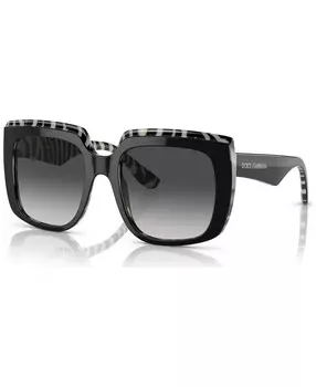 Женские солнцезащитные очки с низкой перемычкой, DG4414F54-Y Dolce&Gabbana