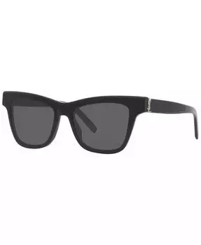 Женские солнцезащитные очки Saint Laurent, черный