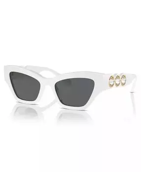 Женские солнцезащитные очки, Sk6021 Swarovski, белый